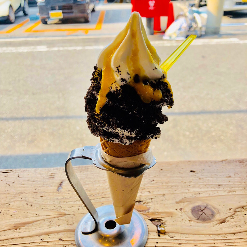 ミルクソフトクリーム(Groovy Ice Cream GUFO)