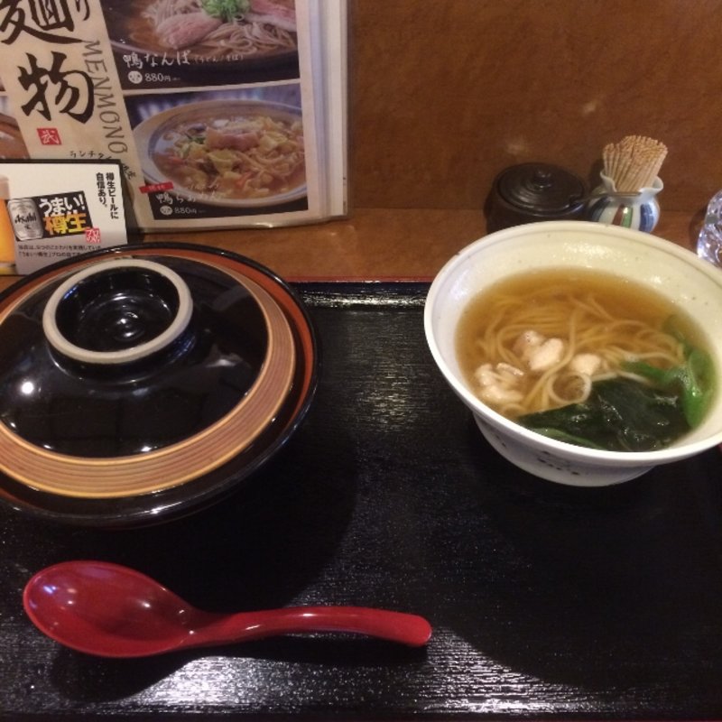 鴨丼セット(鴨いち )