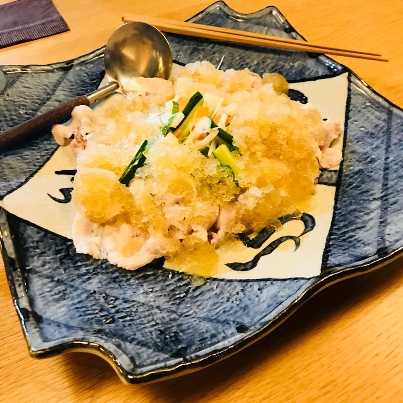 冷しゃぶサラダ(南渋谷 なみの上)