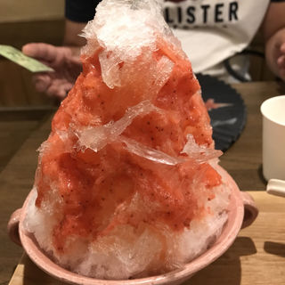生いちごかき氷(和菓子　飛騨　大井屋 )