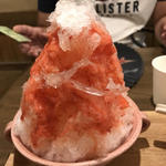 生いちごかき氷(和菓子　飛騨　大井屋 )