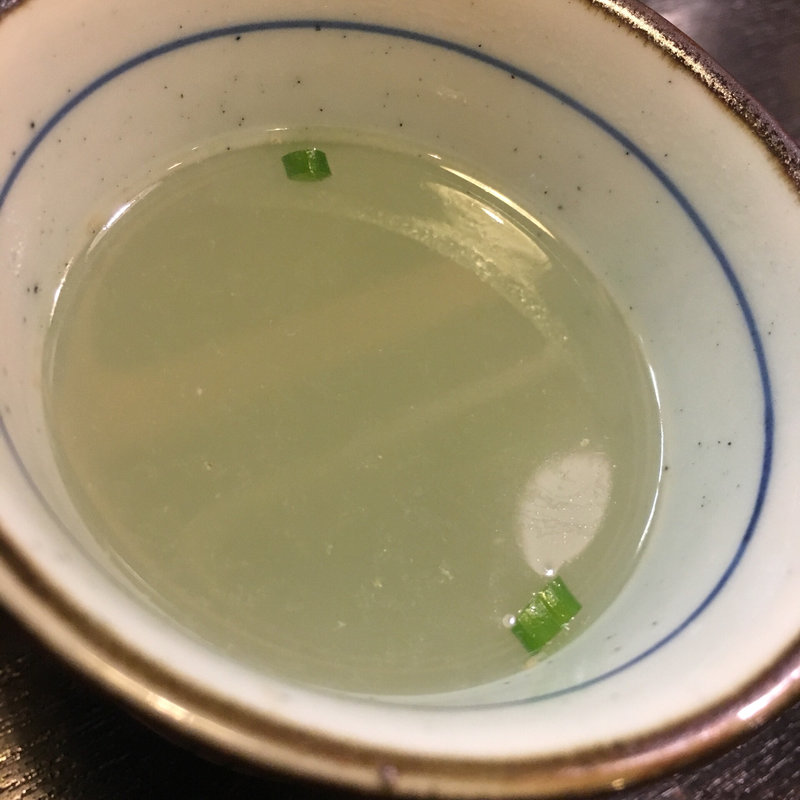 鳥スープ(焼鳥はなび)