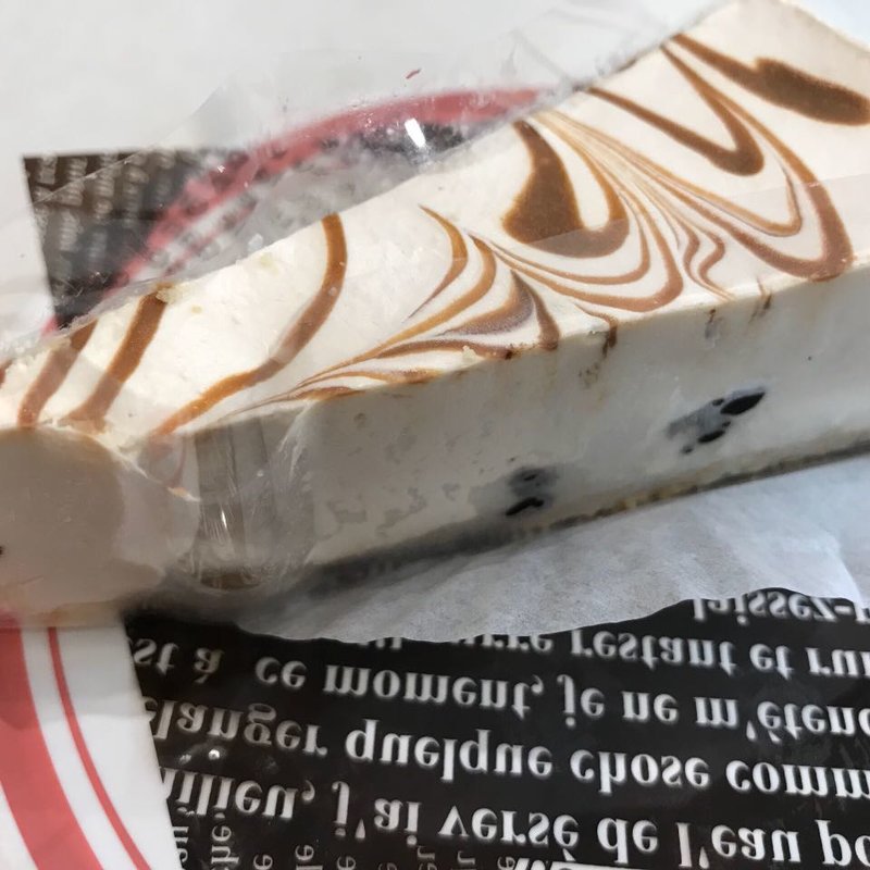 キャラメル&チョコチップ レアチーズケーキ(はま寿司 金閣寺店)