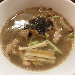 モツ南蛮ラーメン(中華蕎麦 りんすず食堂)