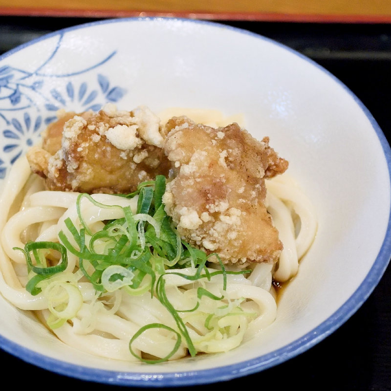 唐揚げぶっかけ冷（ぶっかけ冷+からあげ）(竹清 アリオ倉敷店)