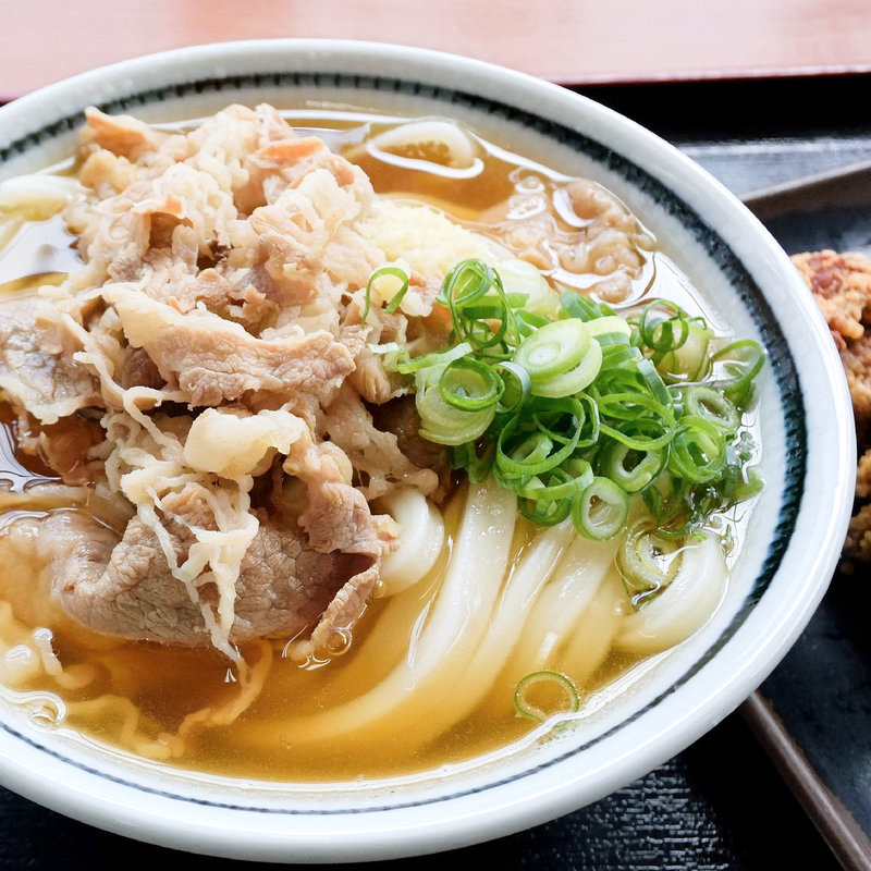 肉うどん(いきいきうどん 善通寺店 )