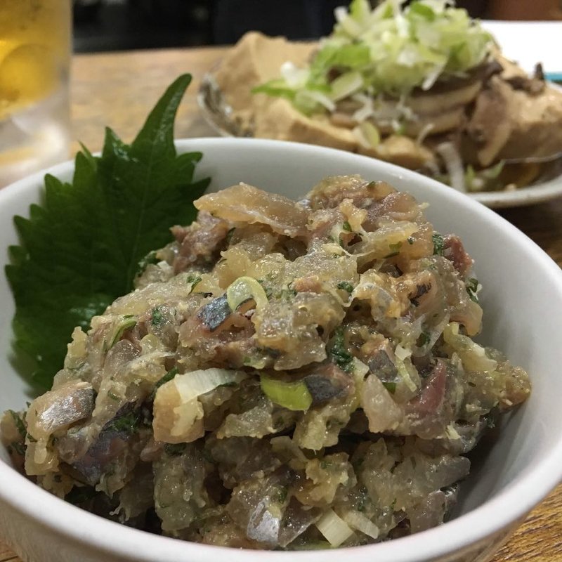 なめろう(大衆酒場 増やま)