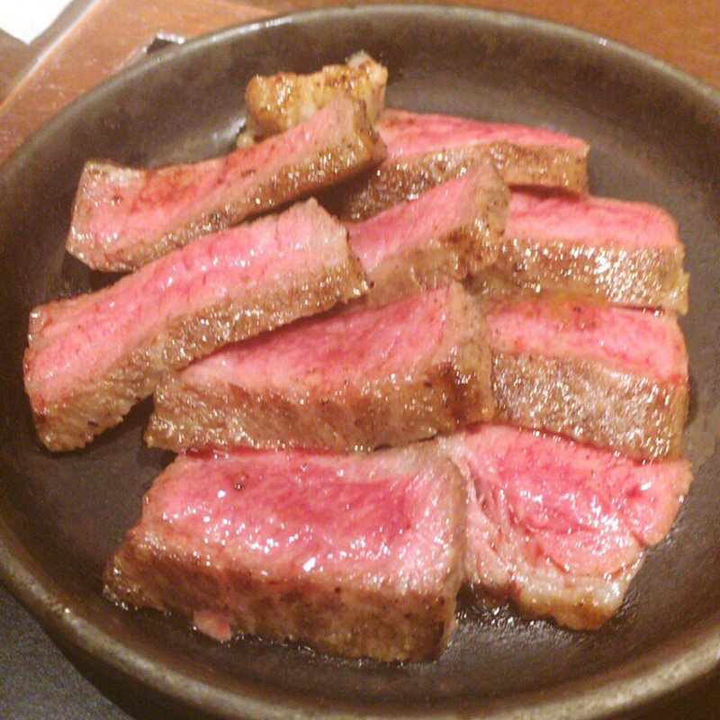 リブロースステーキ(京ちゃばな 梅田OS店 )