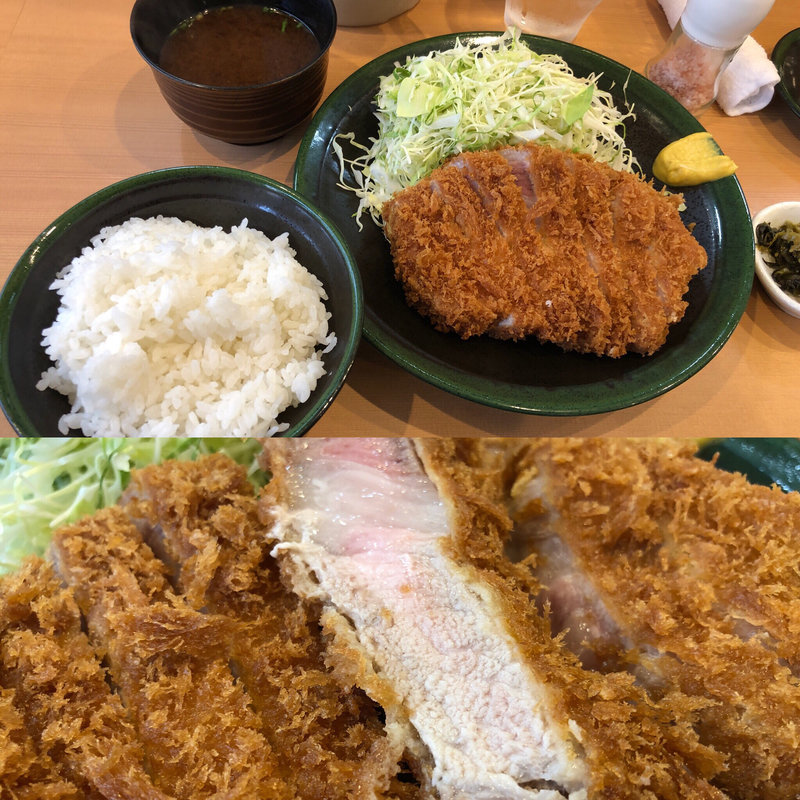 極上ロースかつ定食(むさしや)
