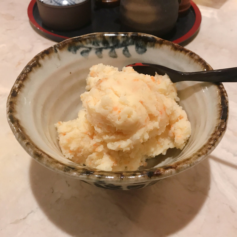 ポテトサラダ(銀座 しまだ)