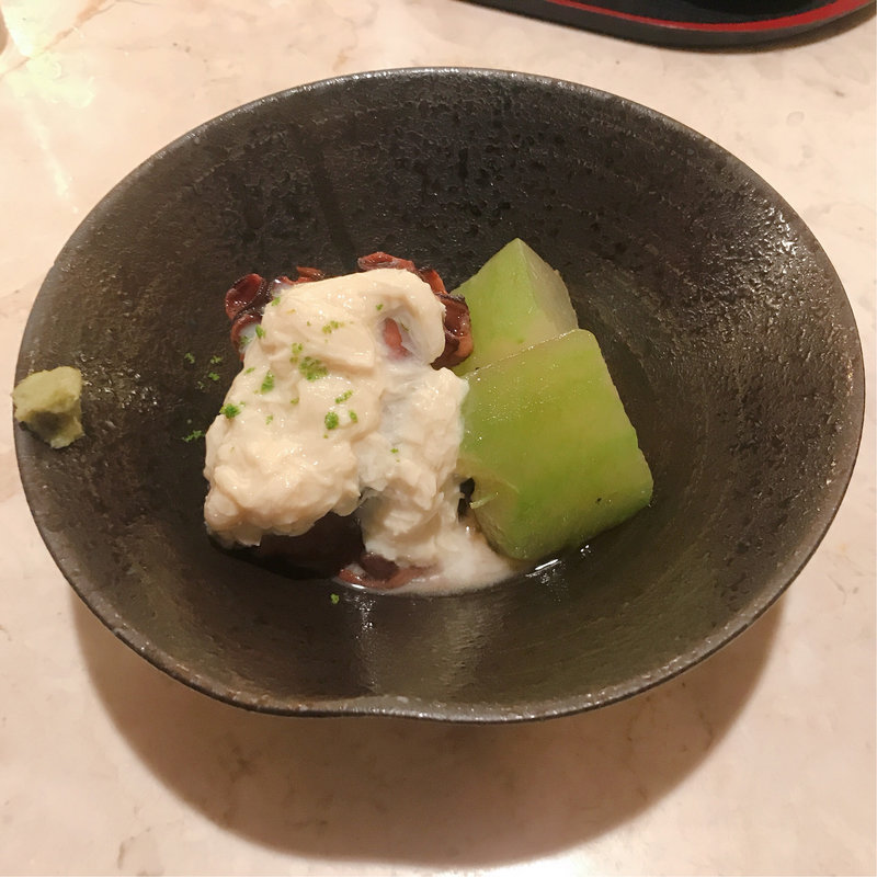 蛸の柔らか煮(銀座 しまだ)