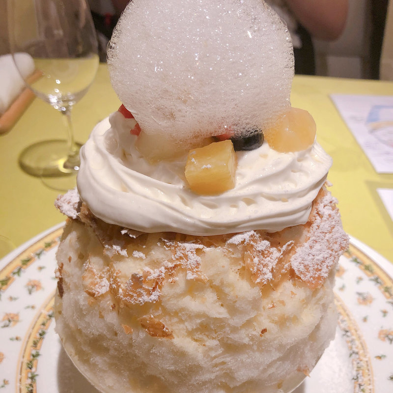 色々フルーツミルフィーユ(ビストロ ル・クレール)