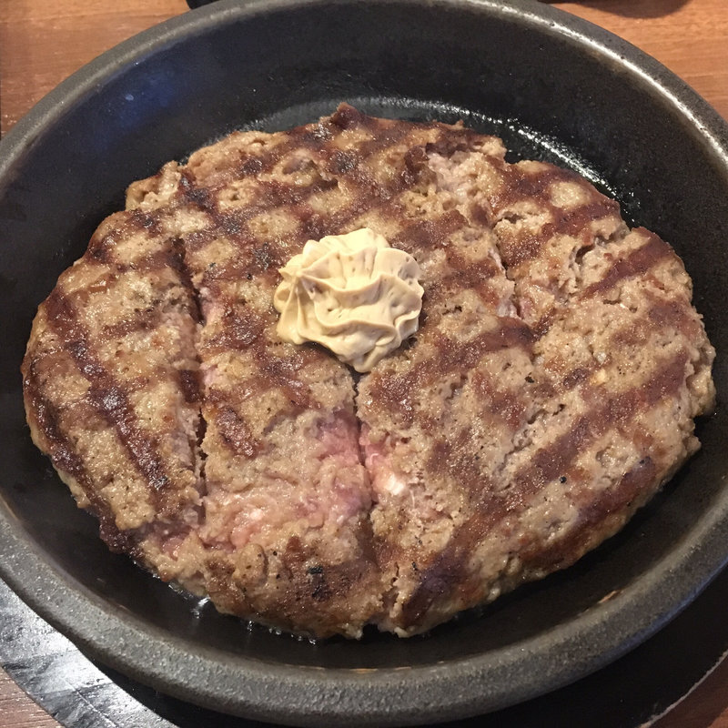 ワイルドスーパービーフハンバーグ(ステーキくに 新小岩店)