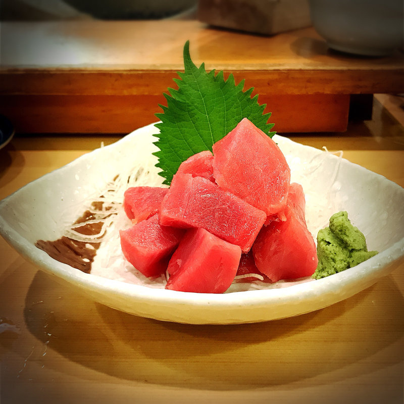 まぐろぶつ(いろは寿司)