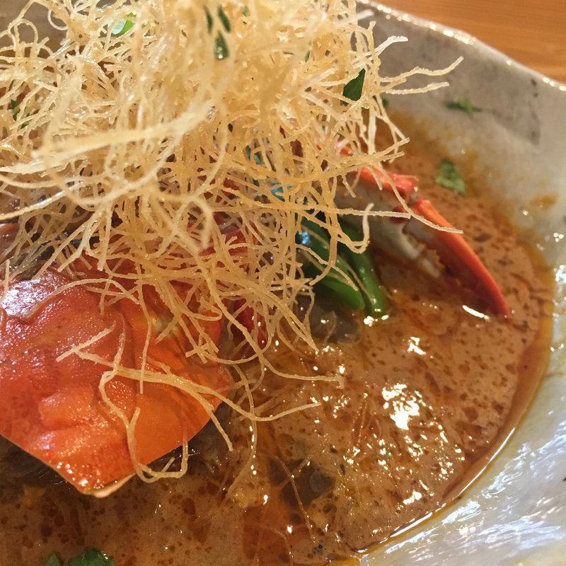 カニのカレー(森のレストラン 益子の茶屋３号店 )