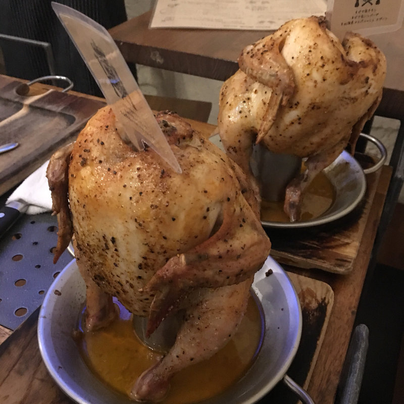 ビア缶チキン(スパニッシュスプーン)