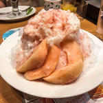 まるごと桃氷