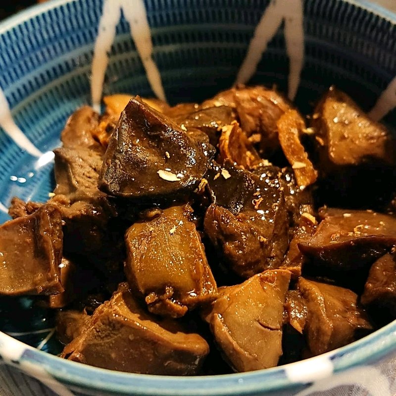 鶏肝の生姜煮(にくてん割烹 鈴(べる))