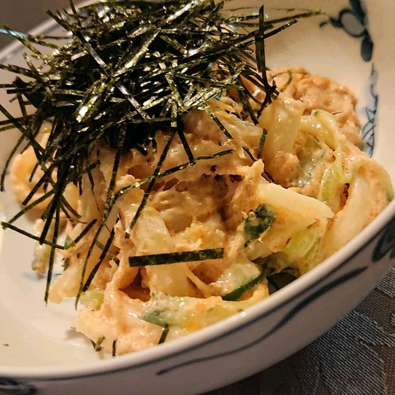 サラダうどん(にくてん割烹 鈴(べる))