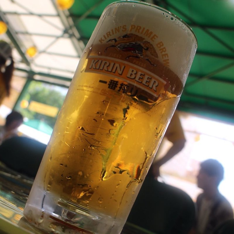 キリン一番搾り/中ジョッキ(さっぽろ大通ビアガーデン キリン一番搾りビアガーデン)