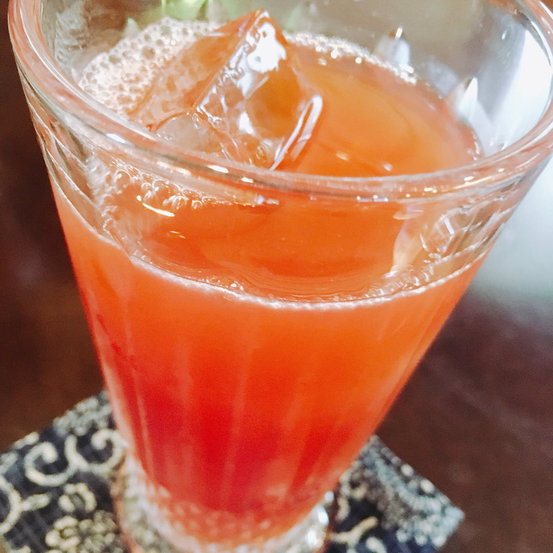 葡萄ジュース(ピオーネ)(ピーチカフェなかにし )