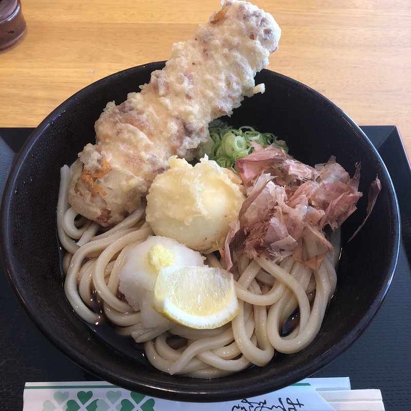 ちくたまぶっかけ(うどん よつ葉)