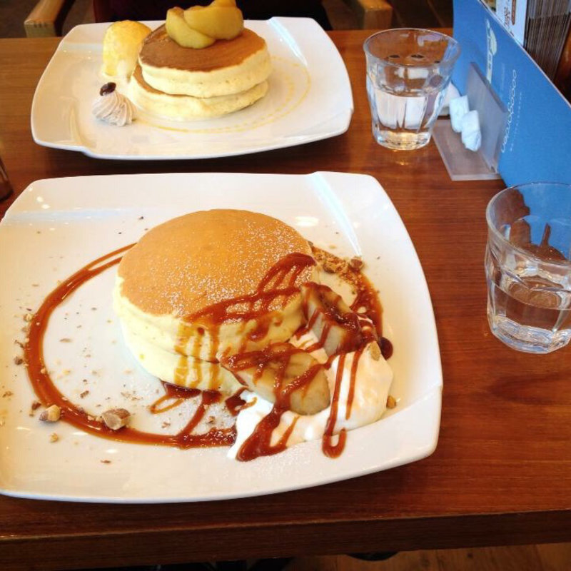 キャラメルバナナパンケーキ(大江ノ郷自然牧場　ココガーデン )