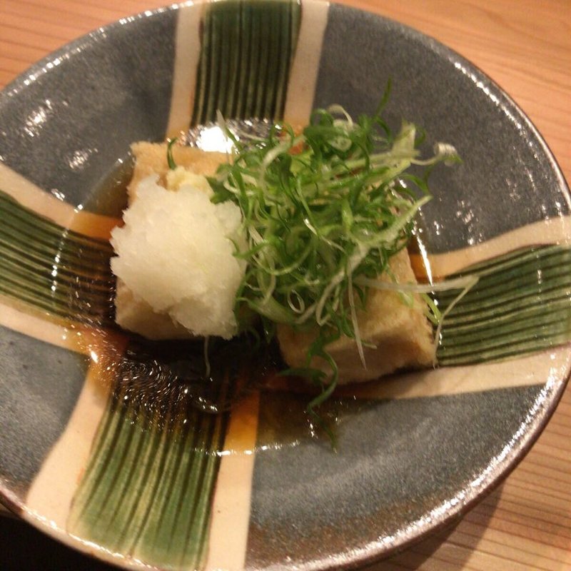 揚げ出汁豆腐(鮨 おにかい)