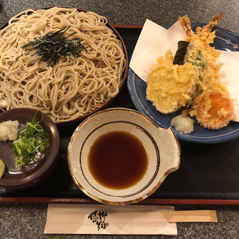 天ざる(信州そば 北浜店)