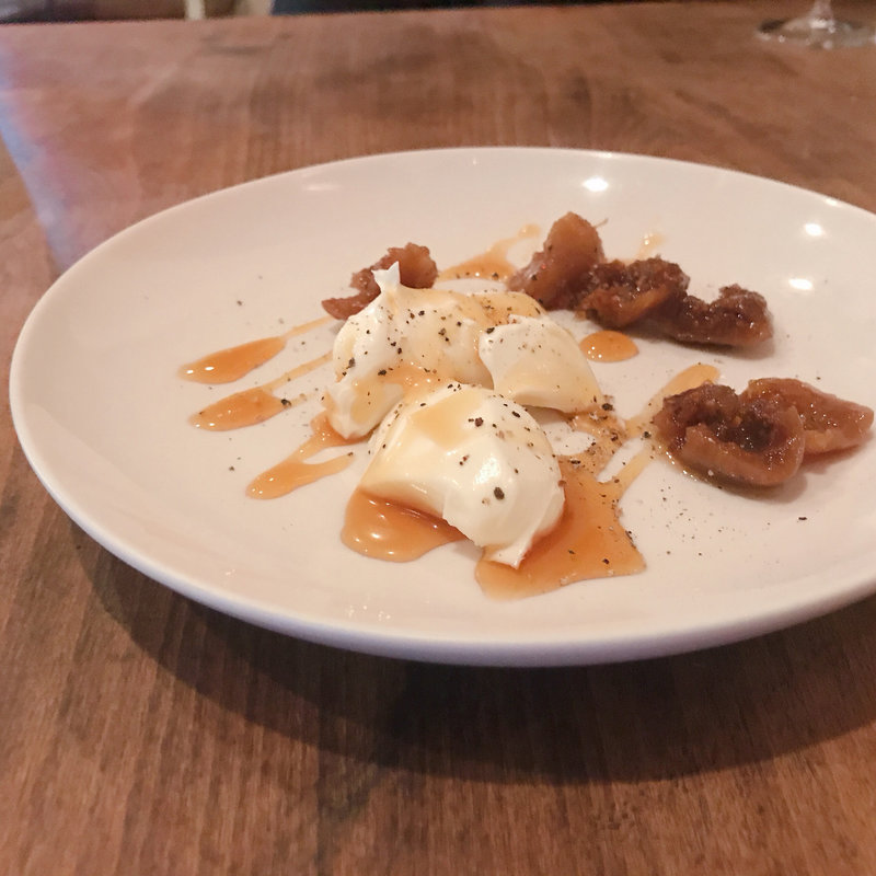 無花果とマスカルポーネ(バー ル マタン)