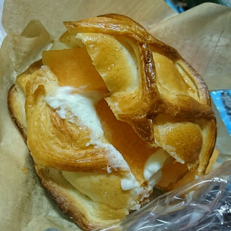 リアルメロンパン(はるこまベーカリー)