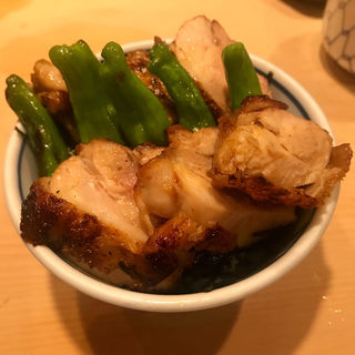 キジ丼(焼鳥 鳥よし 西麻布店)
