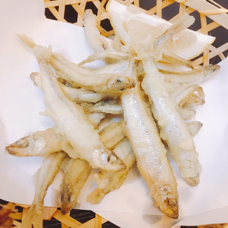 わかさぎの天ぷら(旬泉 （シュンセン）)