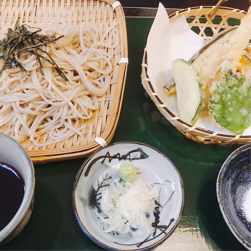 天ぷらざるそば(旬泉 （シュンセン）)