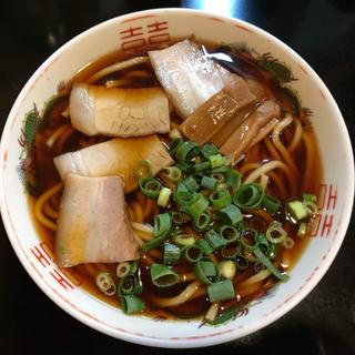 中華そば 並 (太麺)(中華そば さるぱぱ)