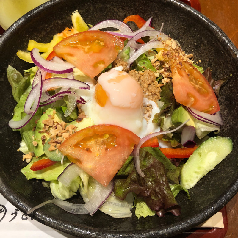 サラダうどん(うどん棒 大阪本店 )