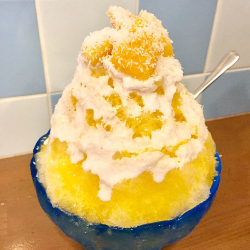 氷 ココナッツマンゴーソフト(カドヤ東店)