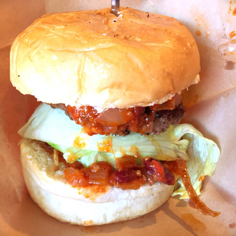 チリビーフバーガー(テキサスキングバーガー常滑)