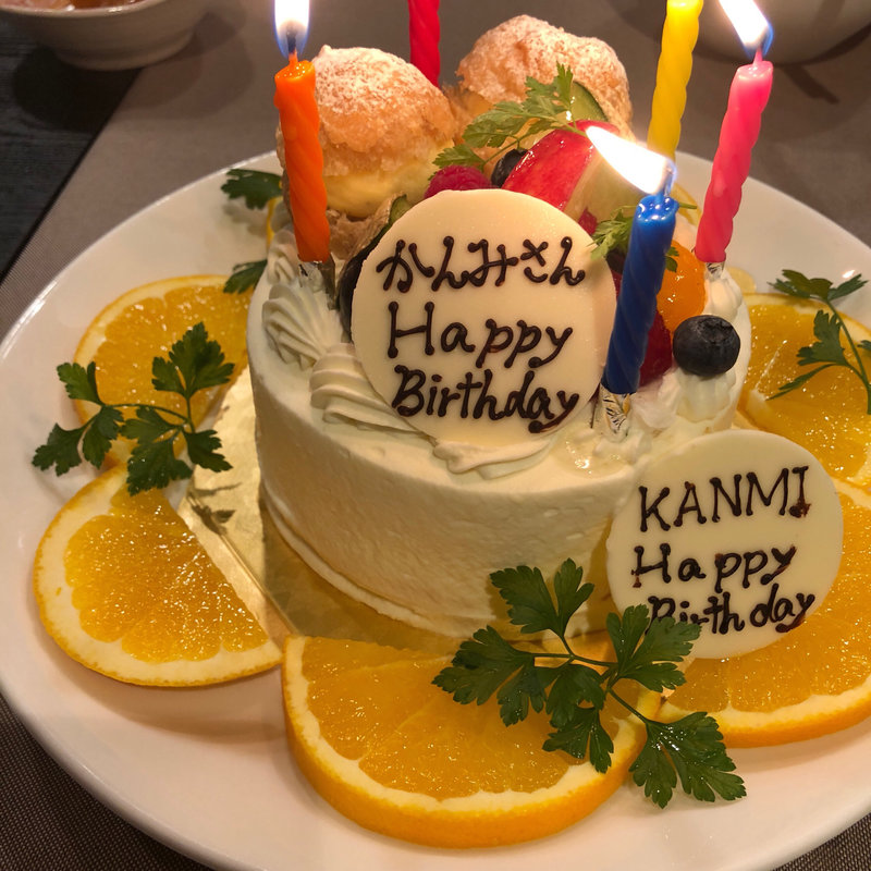 バースデーケーキ(ももの木 勝山北本店)