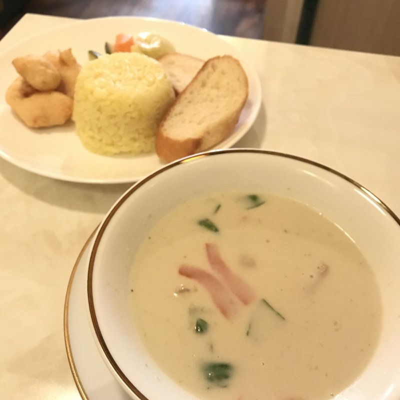 グリーンカレー(カリーアンドカフェ バジル)