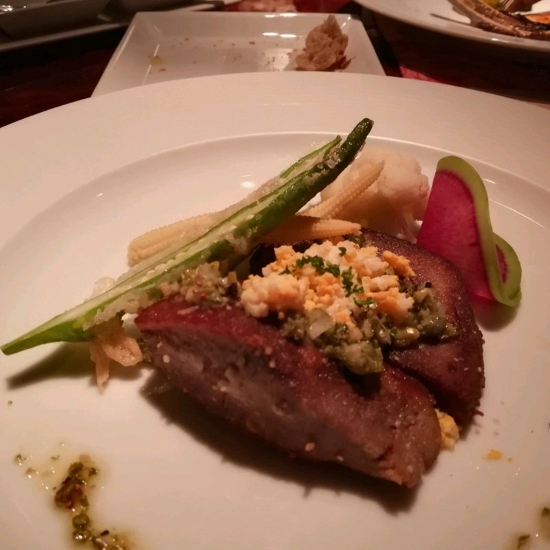 牛タンのステーキ(シノワ 渋谷店)