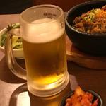 生ビール 中