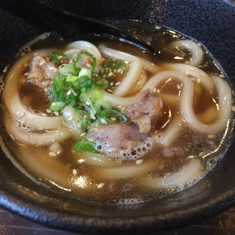 カスうどん(串萬の)