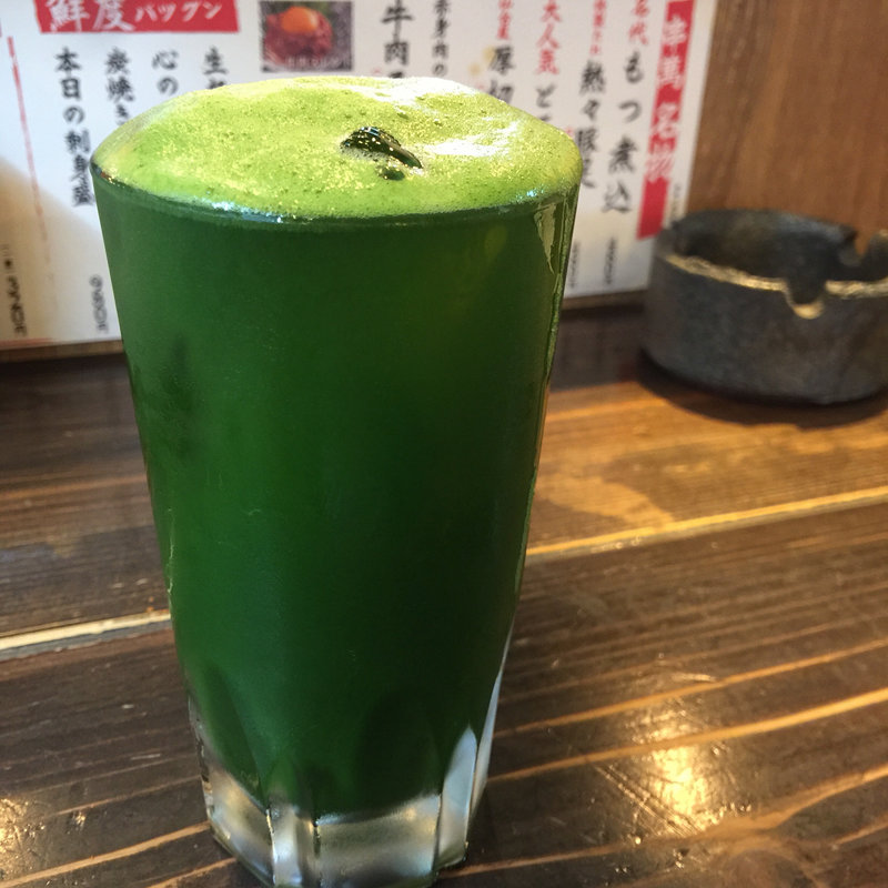 抹茶ハイ(串萬の)