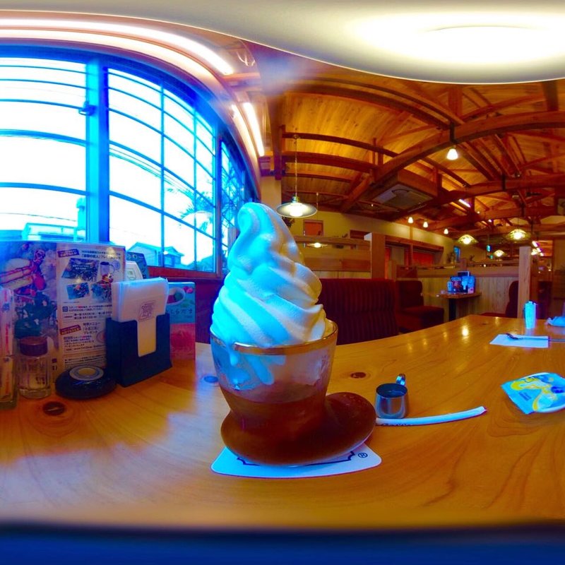 アイスティーフロート(コメダ珈琲店 西大路八条店 )