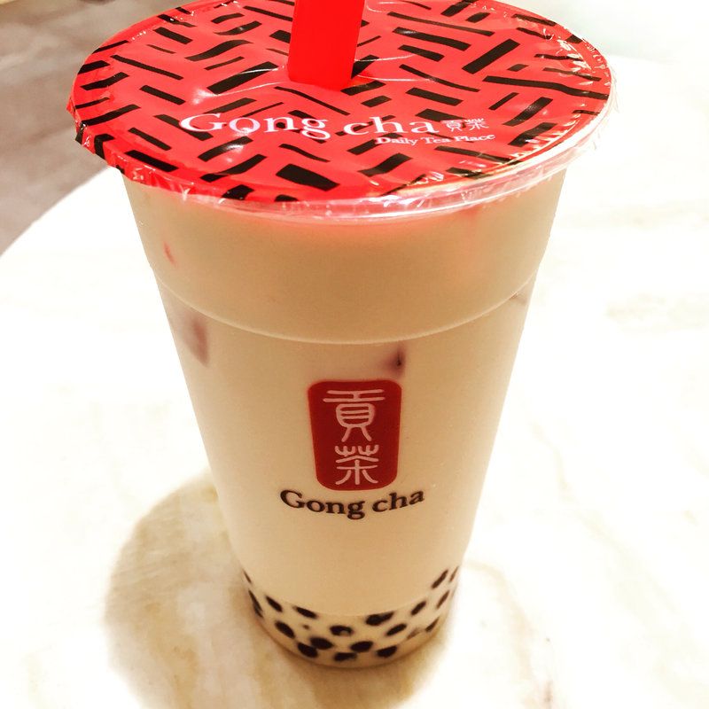 ブラックミルクティーパール(ゴンチャ横浜西口店)