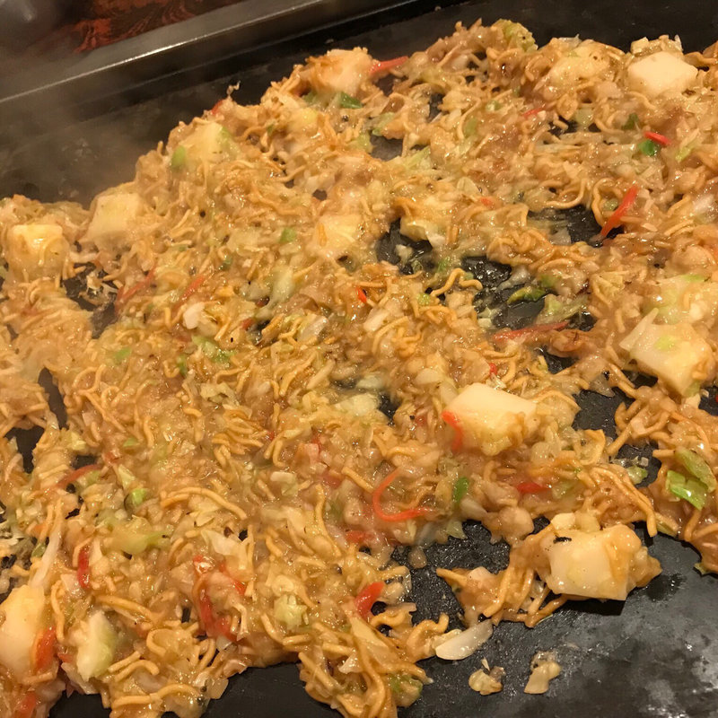 ベビースターもんじゃ 餅トッピング(古の珠)