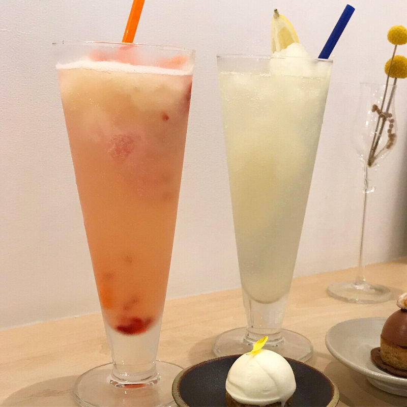 桃スカッシュ・レモンスカッシュ(カグノミ堂)