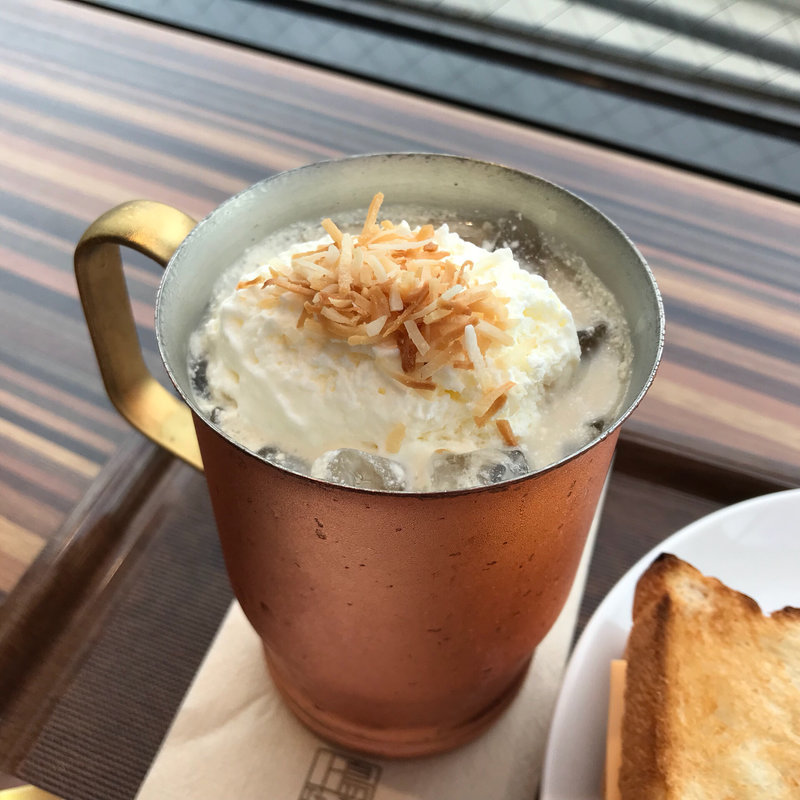 ココナッツミルク珈琲(上島珈琲店 諏訪湖SA下り店)