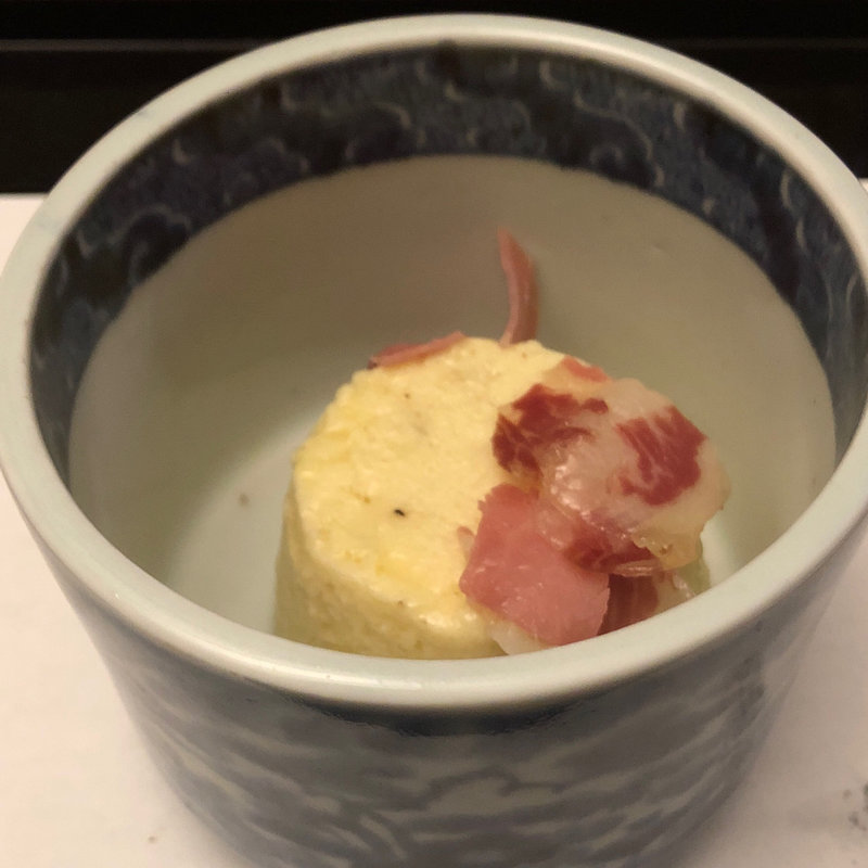 新たまねぎのフラン(シェ・ニシタニ)